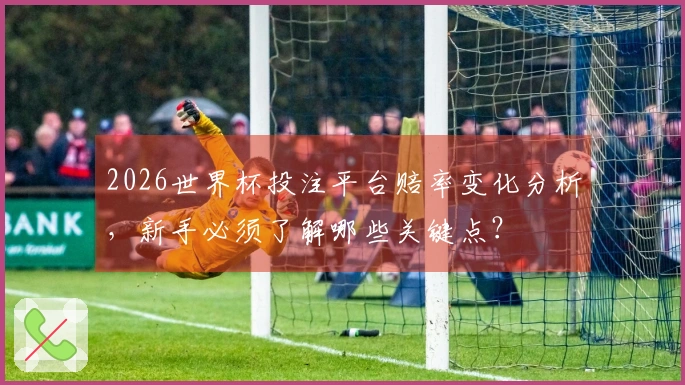 2026世界杯投注平台赔率变化分析，新手必须了解哪些关键点？